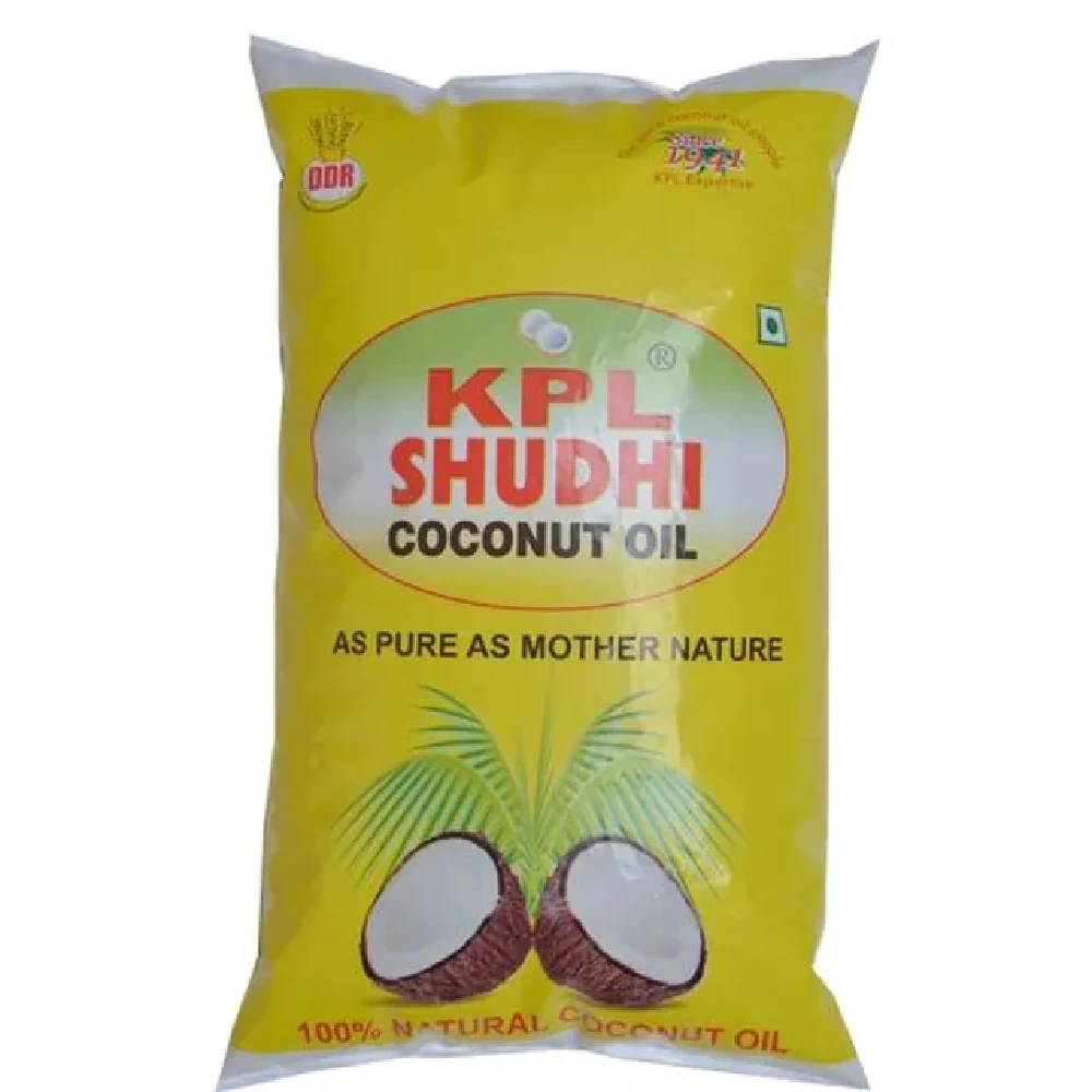 Kpl Shudhi Coconut Oil, 1 L Pouch-1.webp